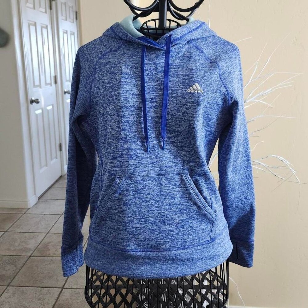 Adidas blueish Hoodie Women's size Small